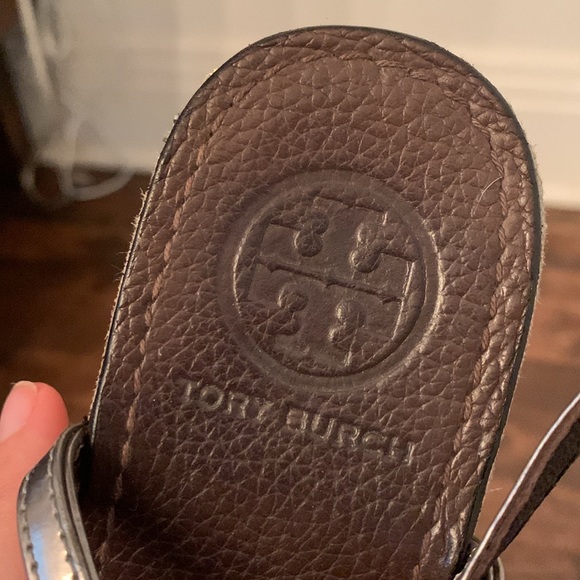 Tory Burch Sequin Wedge Heels Size 7 - Picture 3 of 8